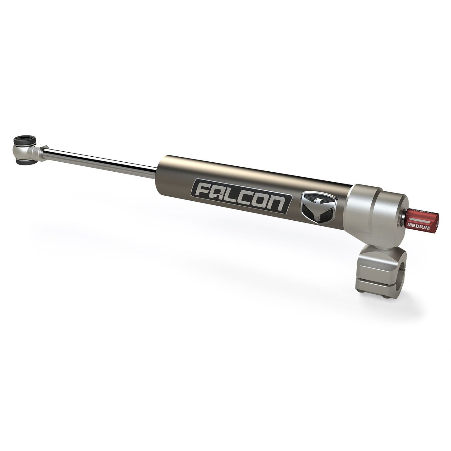 FALCON SHOCKS | 18-Up Jeep Wrangler JL/JK/Gladiator Fast Adjust Steering Stabilizer 1-5/8 Inch HD Tie Rod Nexus EF 2.2 Falcon Shocks | 01-02-22-110-158