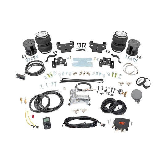 ROUGH COUNTRY Air Spring Kit w/compressor | Wireless Controller | 6 Inch Lift Kit | Chevy/GMC 2500HD (01-10) | 100064WC
