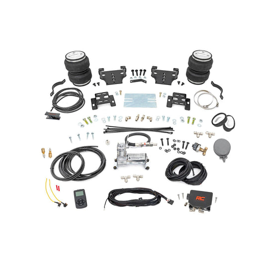ROUGH COUNTRY Air Spring Kit w/compressor | Wireless Controller | 0-6" Lift | Chevy/GMC 2500HD (01-10) | 10006WC