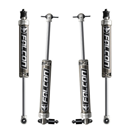 FALCON SHOCKS | 07-18 Jeep Wrangler JK 2 Door SP2 2.1 Monotube Shock Kit 1.5-2.5 Inch Lift Falcon Shocks | 02-02-21-400-002