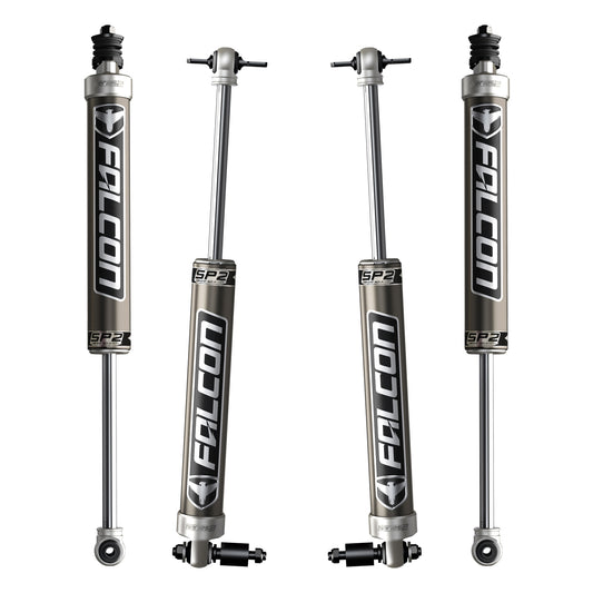 FALCON SHOCKS | 07-18 Jeep Wrangler JK 2 Door SP2 2.1 Monotube Shock Kit 3-3.5 Inch Lift Falcon Shocks | 02-02-21-400-253
