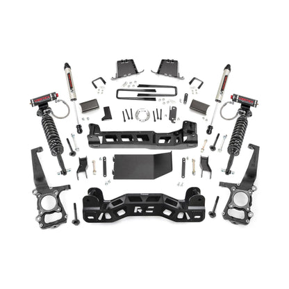Rough Country Vertex Coilovers w/V2 Rear Shocks 6 Inch Lift Kit I 57657