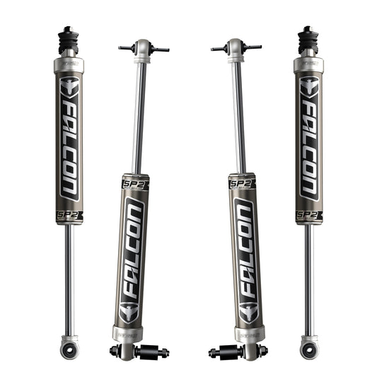 FALCON SHOCKS | 07-18 Jeep Wrangler JK 4 Door SP2 2.1 Monotube Shock Kit 1.5-2.5 Inch Lift Falcon Shocks | 03-02-21-400-002