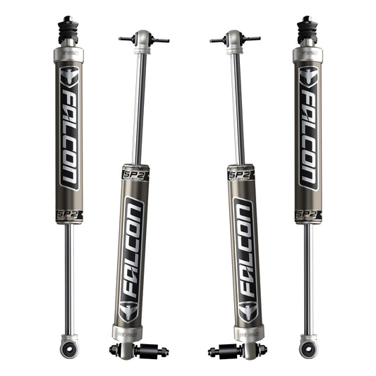 FALCON SHOCKS | 07-18 Jeep Wrangler JK 4 Door SP2 2.1 Monotube Shock Kit 3-3.5 Inch Lift Falcon Shocks | 03-02-21-400-253