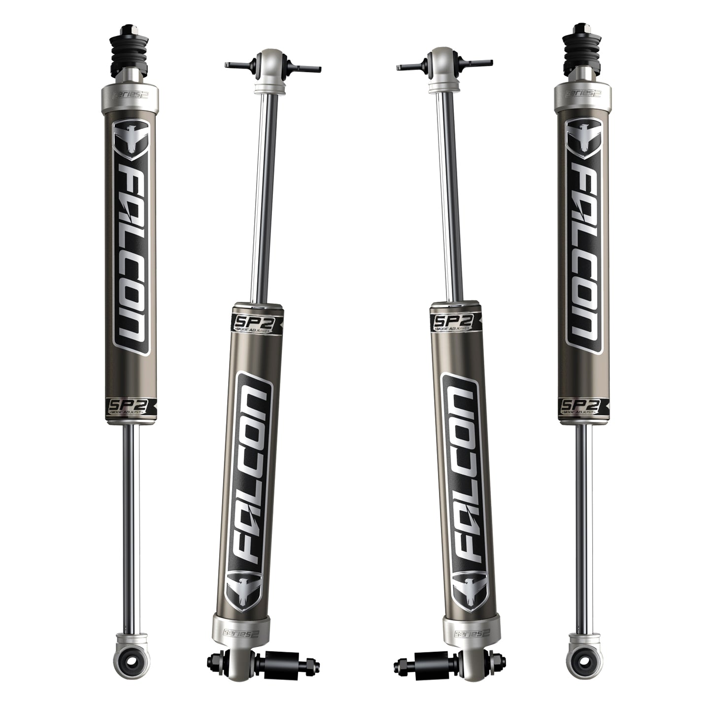 FALCON SHOCKS | 07-18 Jeep Wrangler JK 4 Door SP2 2.1 Monotube Shock Kit 4-6 Inch Lift Falcon Shocks | 03-02-21-400-406