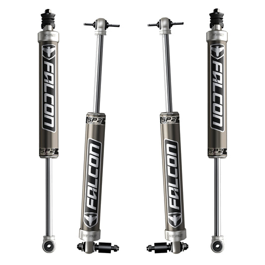FALCON SHOCKS | 07-18 Jeep Wrangler JK 4 Door SP2 2.1 Monotube Shock Kit 4-6 Inch Lift Falcon Shocks | 03-02-21-400-406