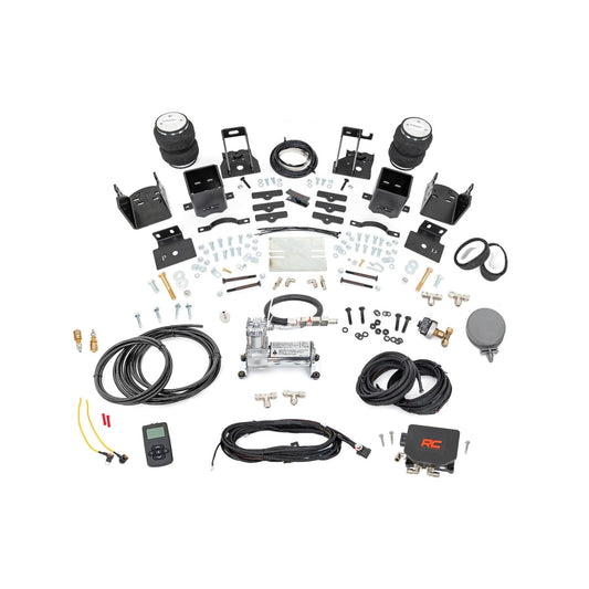 ROUGH COUNTRY Air Spring Kit w/compressor | Wireless Controller | 3-6" Lifts | Ford F-250/F-350 Super Duty (05-16) | 10020WC
