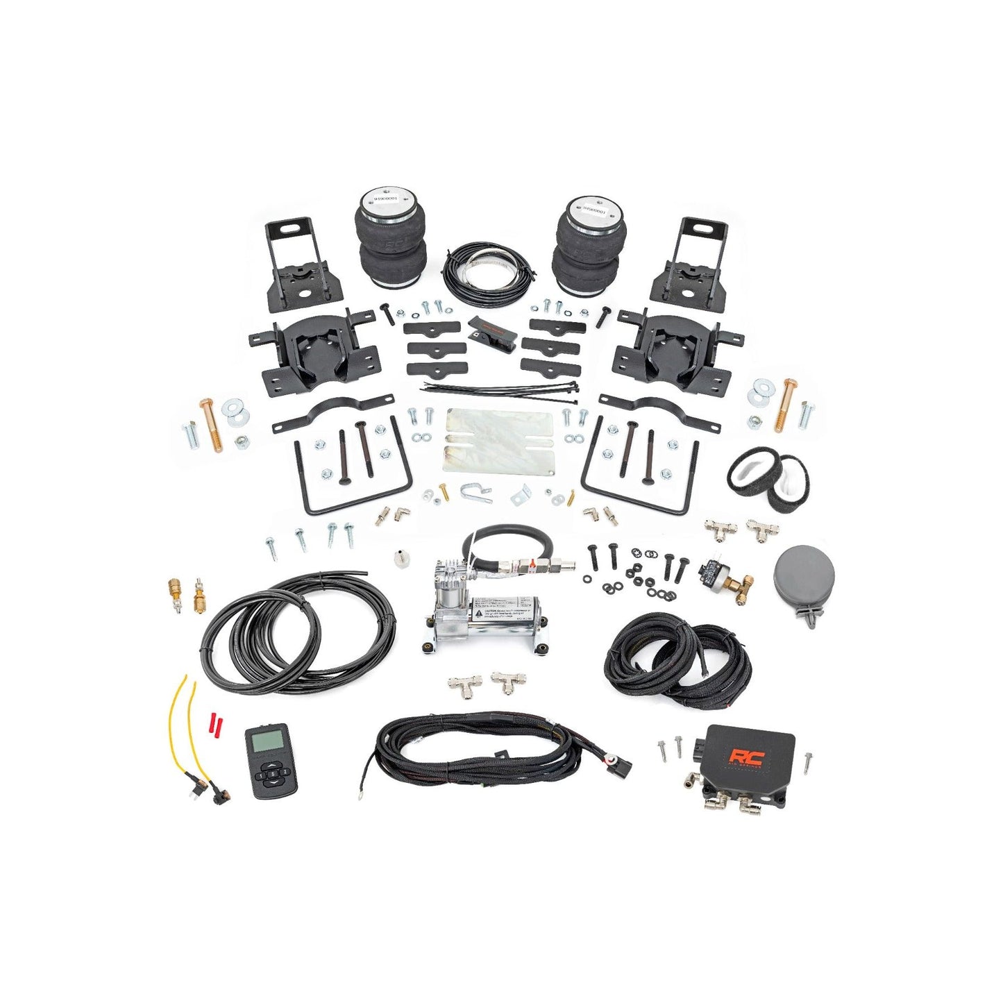 Rough Country with Onboard Air Compressor & Wireless Remote Air Spring Kit I 10023WC