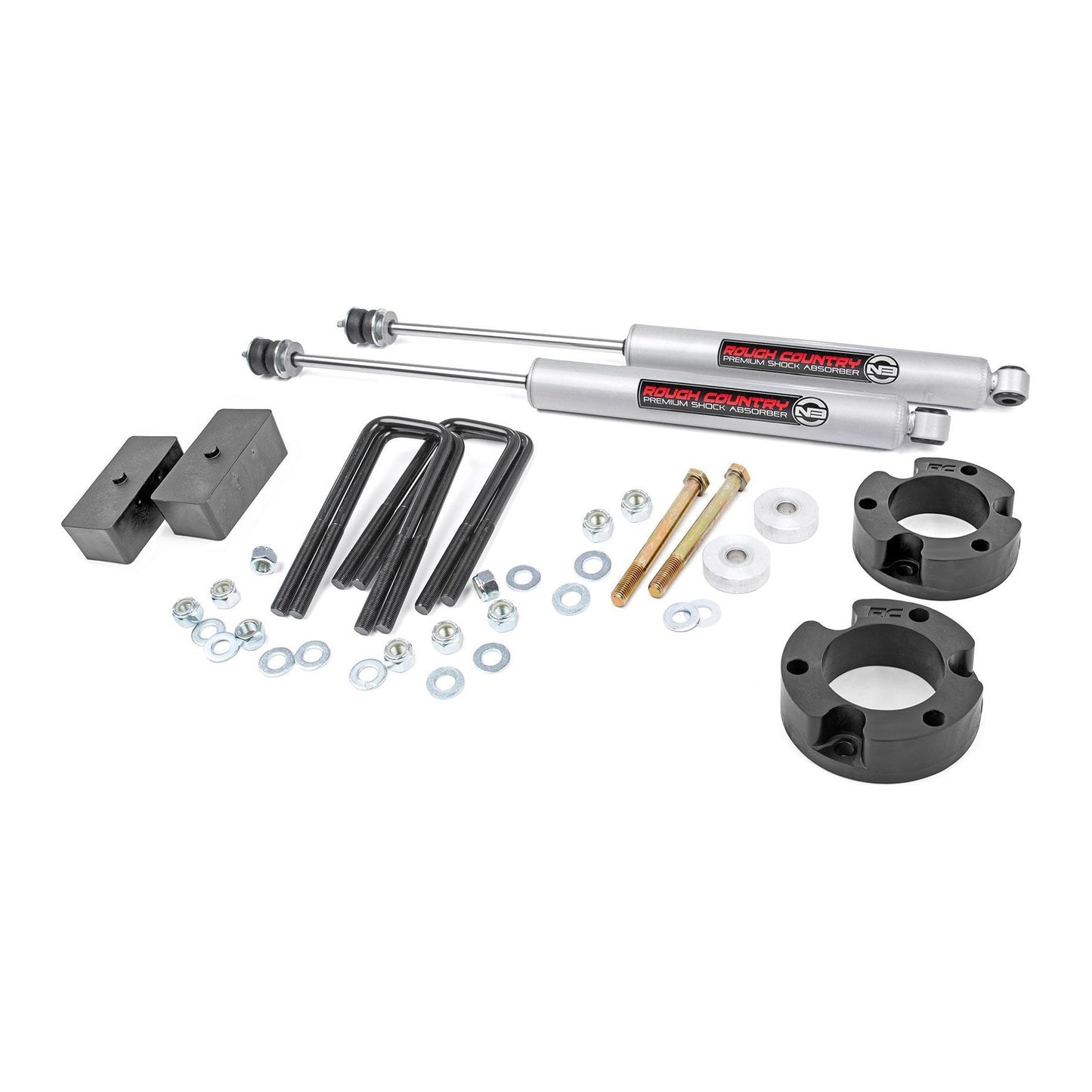 Rough Country No Struts (Aluminum Spacer) 3 Inch Lift Kit I 74530