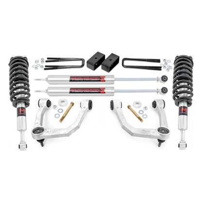 Rough Country M1 Struts w/M1 Rear Shocks 3.5 Inch Lift Kit I 74240