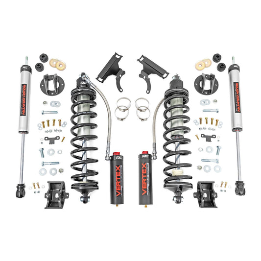 ROUGH COUNTRY 3 Inch Coilover Conversion Upgrade Kit | Gas | Ford F-250/F-350 Super Duty (05-22) | 50014