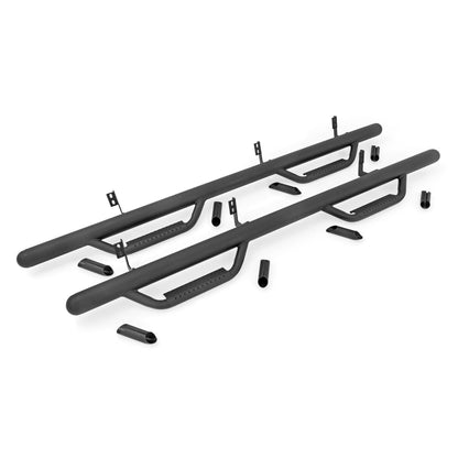 ROUGH COUNTRY Nerf Steps | Cab Length | Crew Cab | Nissan Frontier 2WD/4WD (2005-2025) | 82001C