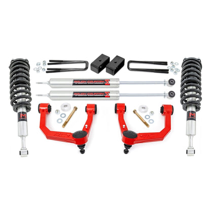 Rough Country M1 Struts w/M1 Rear Shocks 3.5 Inch Lift Kit I 74240RED