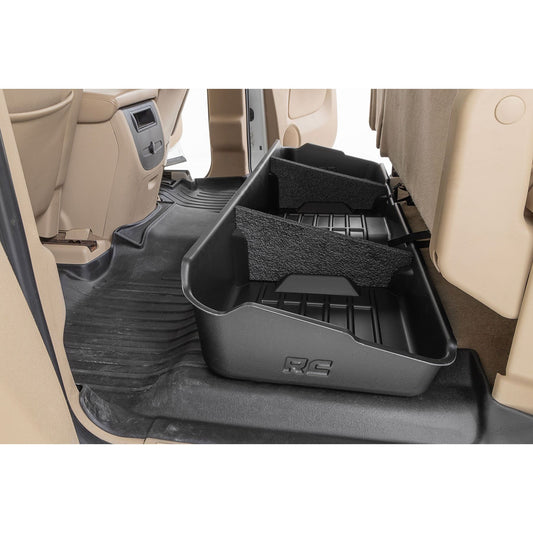 ROUGH COUNTRY Under Seat Storage | Crew Cab | Chevy/GMC 1500 (07-13) | RC09001