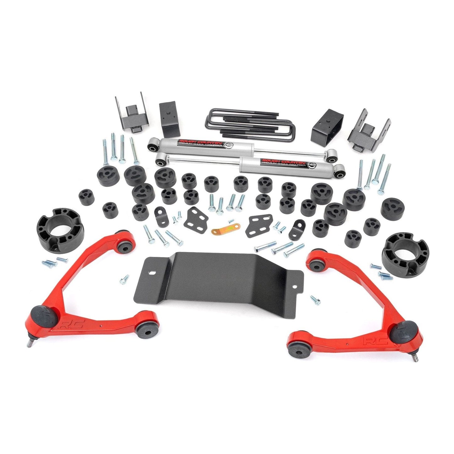 Rough Country Red 4.75 Inch Lift Kit I 257.20RED
