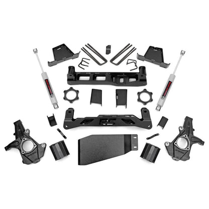 Rough Country M1 Struts w/M1 Rear Shocks 6 Inch Lift Kit I 23640