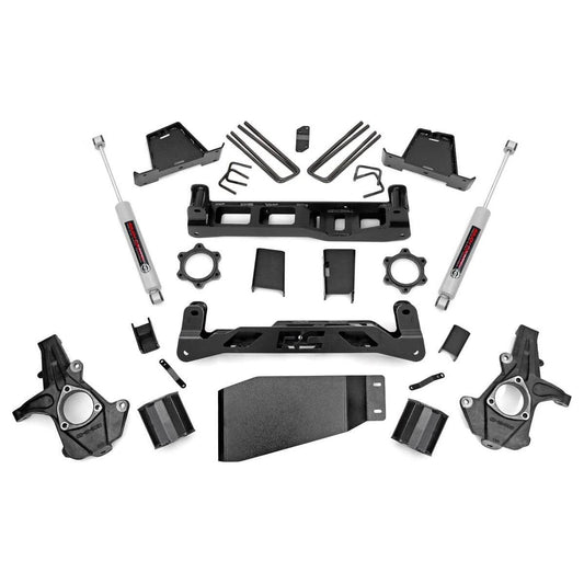 Rough Country M1 Struts w/M1 Rear Shocks 6 Inch Lift Kit I 23640