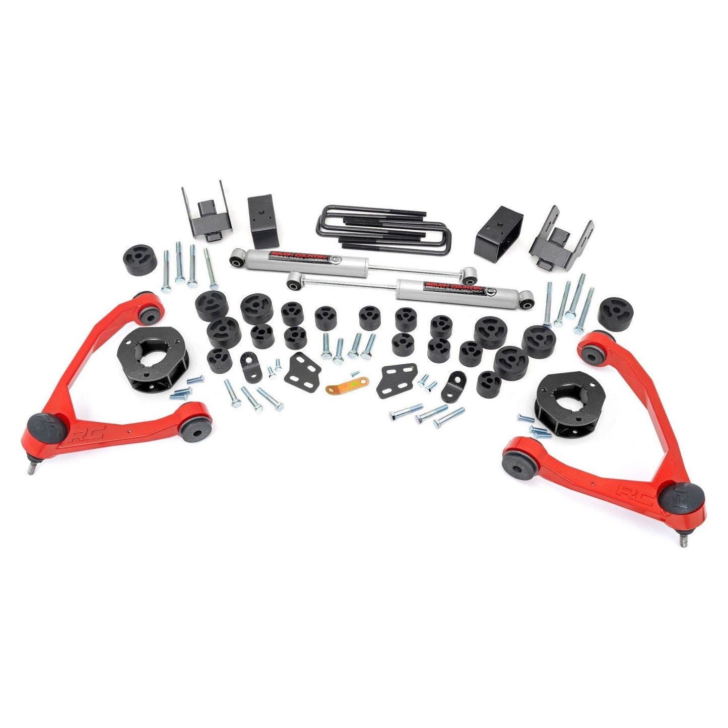 Rough Country Red 4.75 Inch Lift Kit I 254.20RED