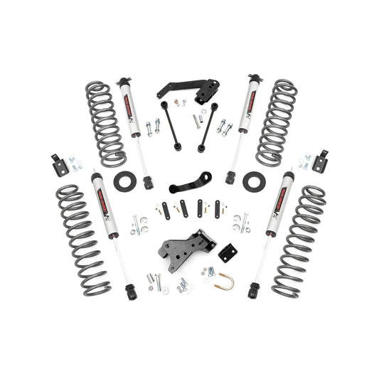 ROUGH COUNTRY 4 Inch Lift Kit | V2 | Jeep Wrangler Unlimited 2WD/4WD (2007-2018) | 68170