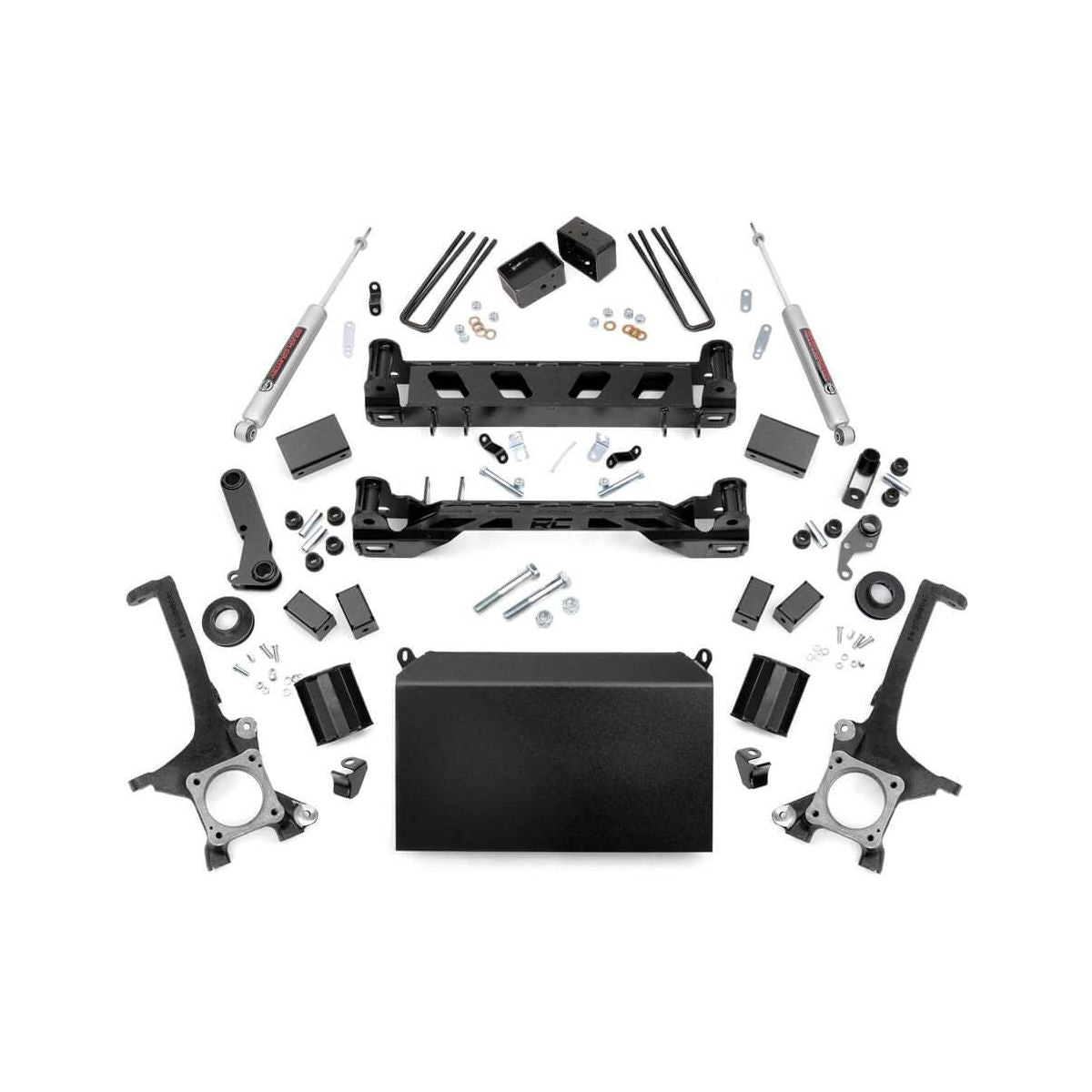 Rough Country M1 Struts w/M1 Rear Shocks 6 Inch Lift Kit I 75240