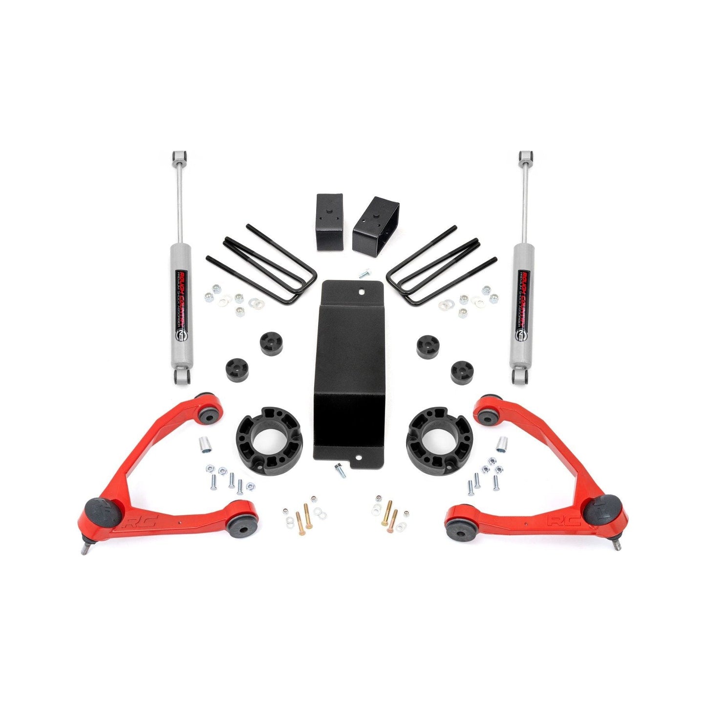 Rough Country N3 Shocks 3.5 Inch Lift Kit I 19431ARED