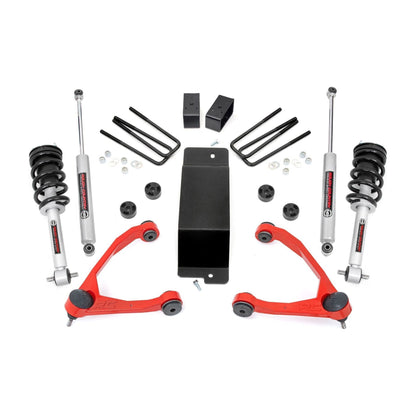 Rough Country N3 Shocks 3.5 Inch Lift Kit I 27731RED