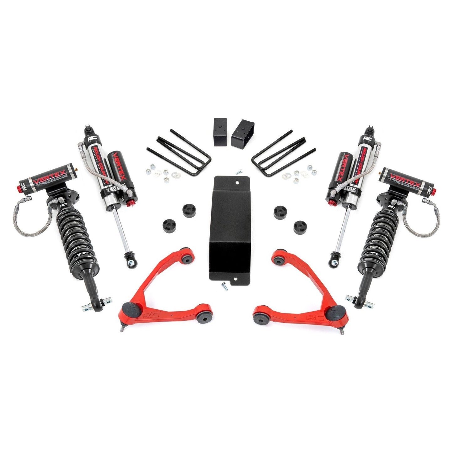 Rough Country N3 Shocks 3.5 Inch Lift Kit I 19431ARED