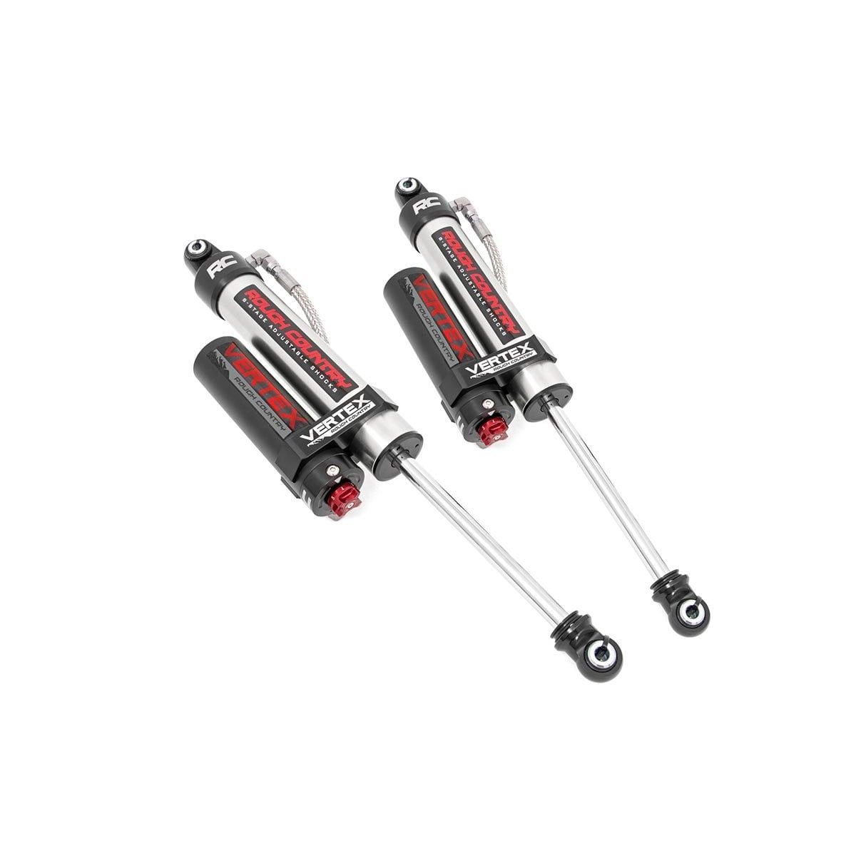 ROUGH COUNTRY Vertex 2.5 Adjustable Rear Shocks | 5-7.5" | Chevy/GMC 1500 (07-26) | 699001