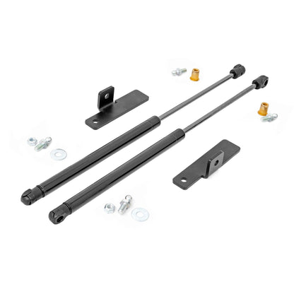 ROUGH COUNTRY Hood Struts | Hydraulic | Jeep Wrangler JK/Wrangler Unlimited  (2007-2018) | 10643