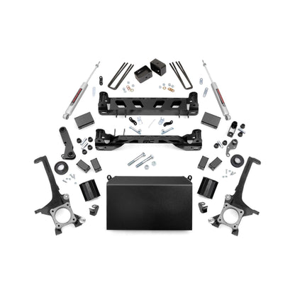 Rough Country Strut Spacers w/N3 Rear Shocks 6 Inch Lift Kit I 75230