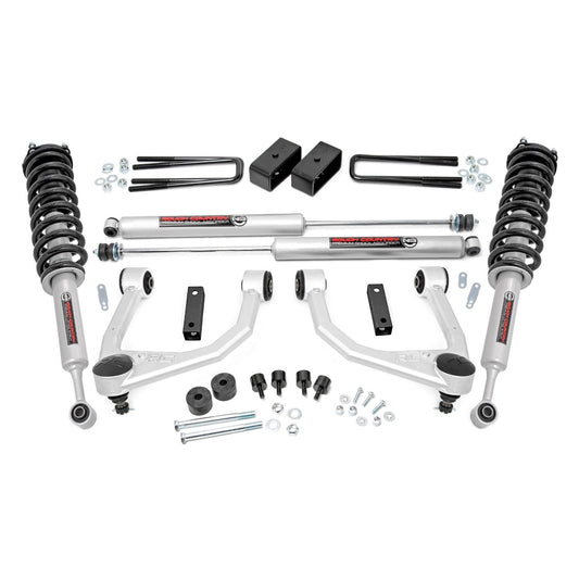 ROUGH COUNTRY 3.5 Inch Lift Kit | N3 Struts | Toyota Tundra 2WD/4WD (2007-2021) | 76831
