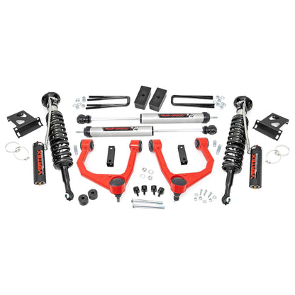 Rough Country V2 Monotube Shocks 3.5 Inch Lift Kit I 76857RED