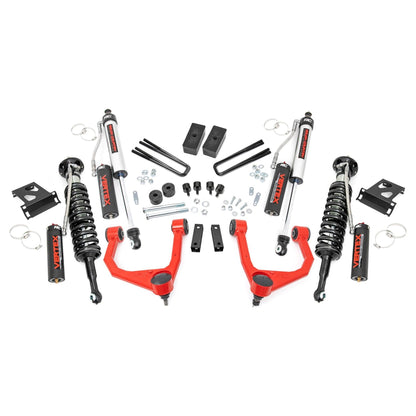 Rough Country Vertex Adjustable Shocks 3.5 Inch Lift Kit I 76850RED