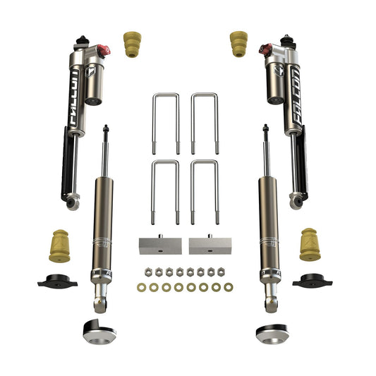 FALCON SHOCKS | 2005+ Toyota Tacoma 2.25 Inch Sport Tow/Haul Shock & Spacer Lift System Falcon Shocks | 08-04-32-400-100
