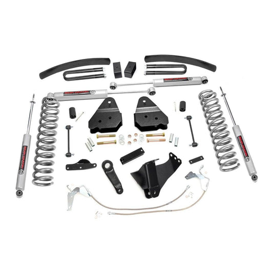 ROUGH COUNTRY 6 Inch Lift Kit | Gas | Ford F-250/F-350 Super Duty 4WD (2008-2010) | 597.2