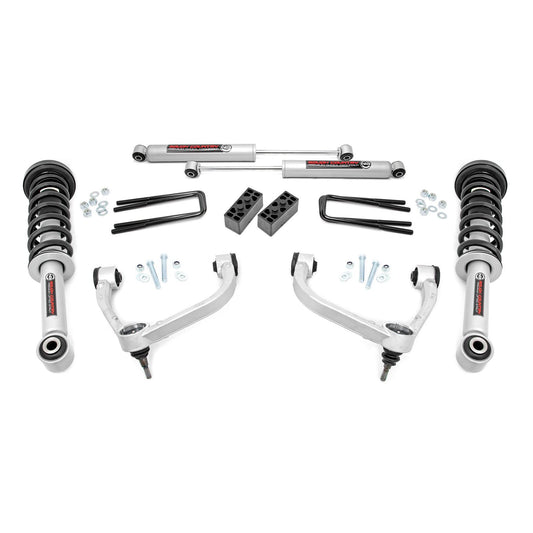 ROUGH COUNTRY 3 Inch Lift Kit | N3 Struts | Ford F-150 4WD (2009-2013) | 54431