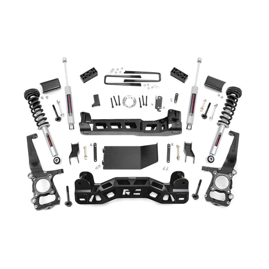 ROUGH COUNTRY 4 Inch Lift Kit | N3 Struts | Ford F-150 4WD (2009-2010) | 59931