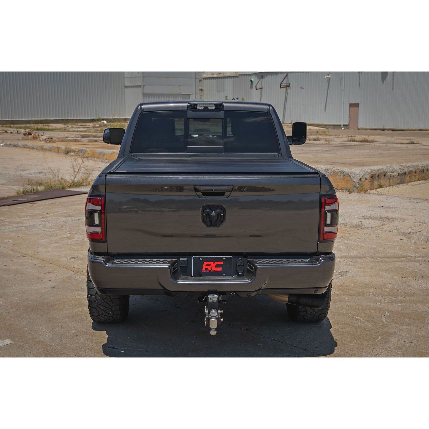 ROUGH COUNTRY Hard Roll Up Bed Cover | 6'4" Bed | Ram 1500 (09-18)/2500 (09-26)  | 50309650