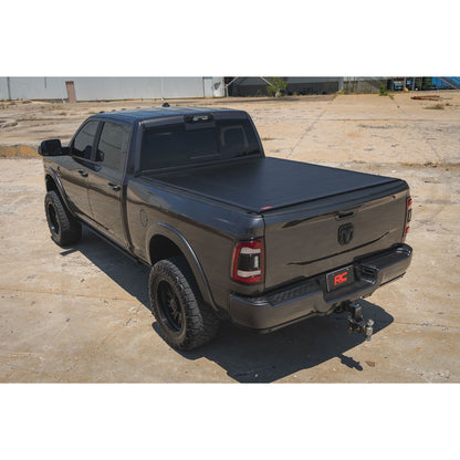 ROUGH COUNTRY Hard Roll Up Bed Cover | 6'4" Bed | Ram 1500 (09-18)/2500 (09-26)  | 50309650