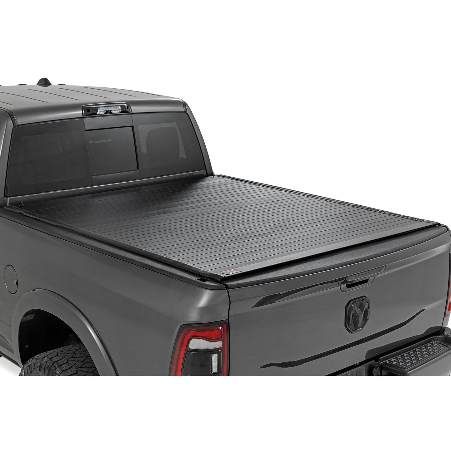ROUGH COUNTRY Hard Roll Up Bed Cover | 6'4" Bed | Ram 1500 (09-18)/2500 (09-26)  | 50309650