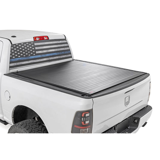 ROUGH COUNTRY Hard Roll Up Bed Cover | 5'7" Bed | Ram 1500 (09-18)/2500 (09-26)  | 50319550