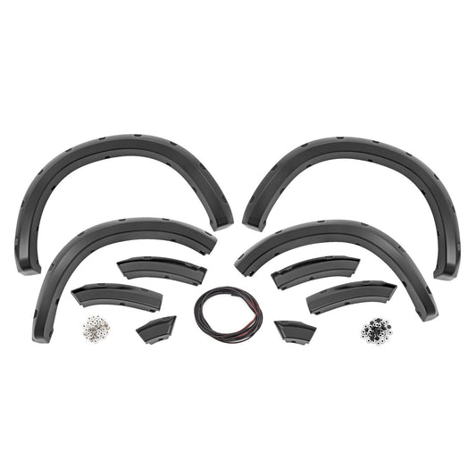 ROUGH COUNTRY Pocket Fender Flares | Ram 1500 2WD/4WD (2009-2018 & Classic) | F-D10911B