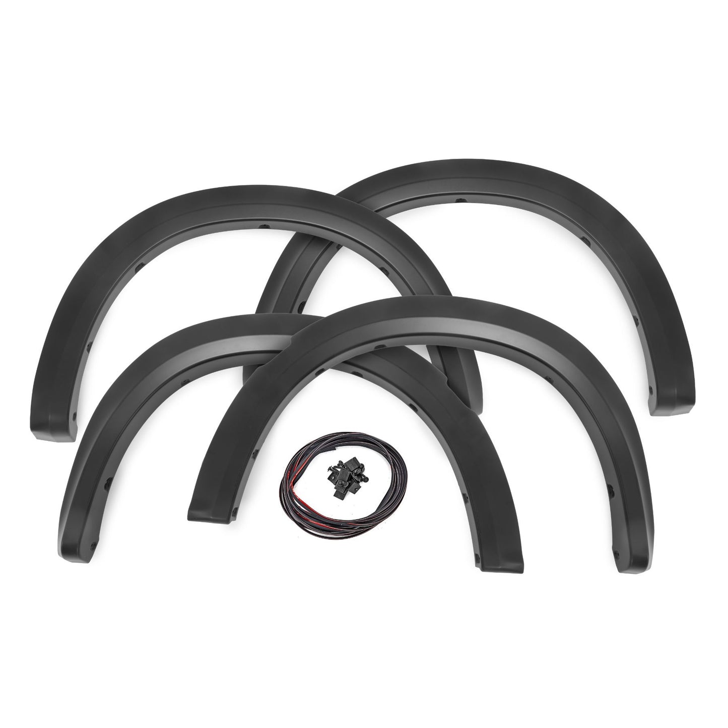 ROUGH COUNTRY Sport Fender Flares | PSC Billet Silver | Ram 1500 2WD/4WD (2009-2018 & Classic) | S-D10912-PSC