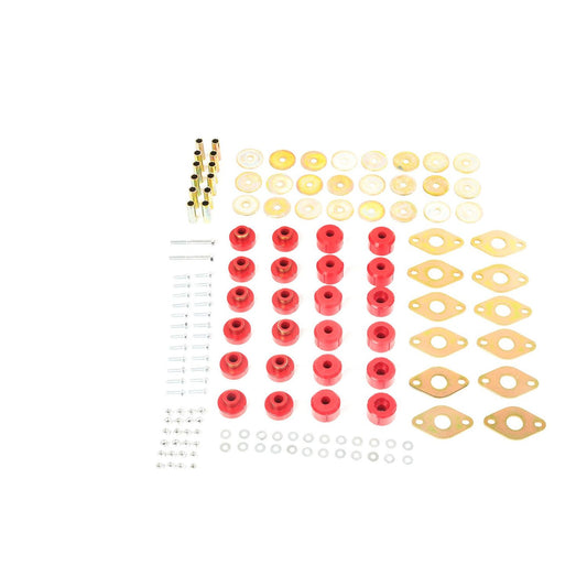 RUGGED RIDGE | 1-117 | Body Mount Kit, Poly, 12 Bushing, 07-17 Jku