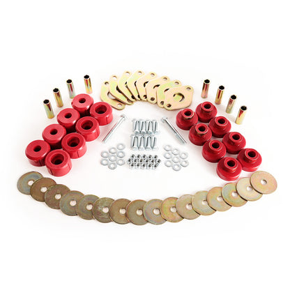 RUGGED RIDGE | 1-118 | Body Mount Kit, Poly, 8 Bushing; 07-17 Wrangler Jk