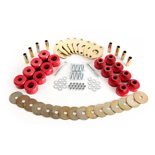 RUGGED RIDGE | 1-118 | Body Mount Kit, Poly, 8 Bushing; 07-17 Wrangler Jk