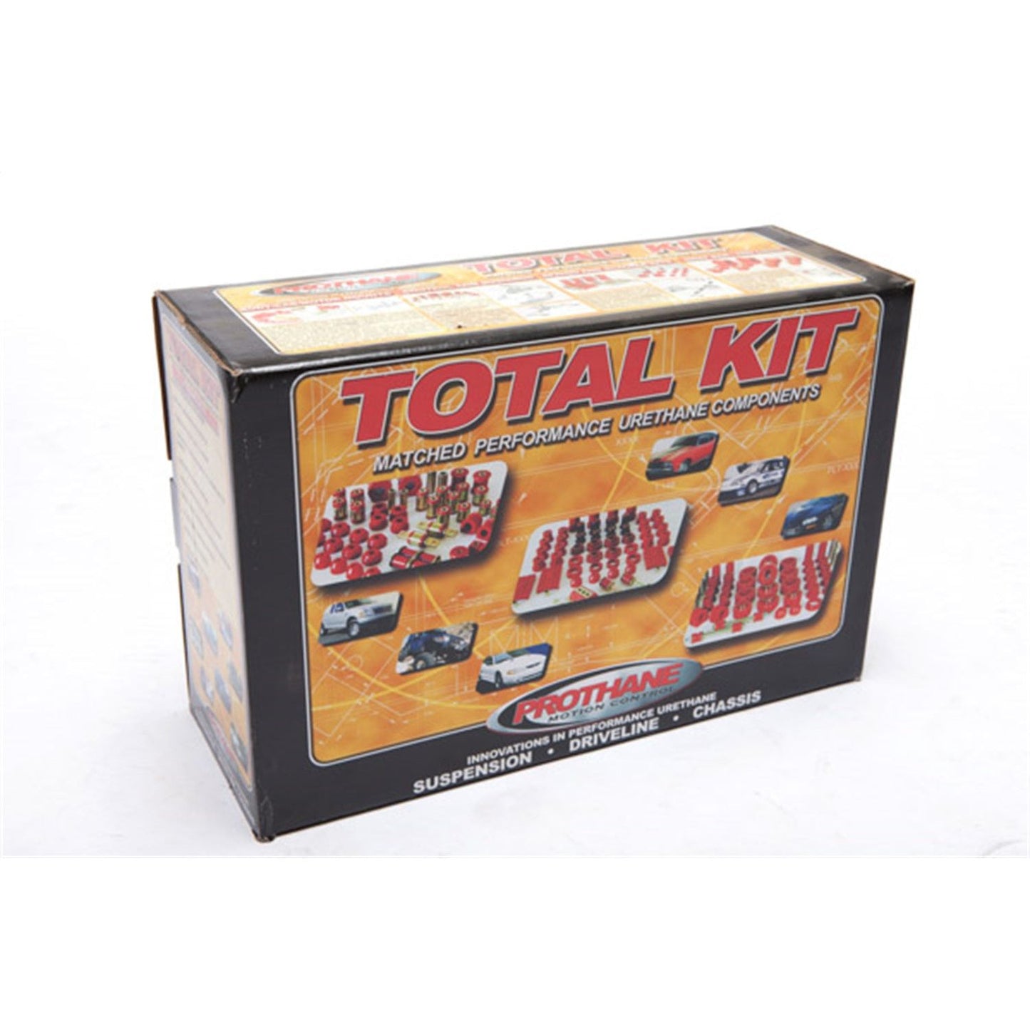 RUGGED RIDGE | 1-2002BL | Total Bushing Kit, Black, 76-79 Jeep Cj5 & Cj7