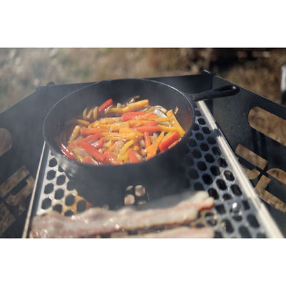 ROUGH COUNTRY Overland Collapsible Fire Pit Stainless Steel Grill Grate | 117517