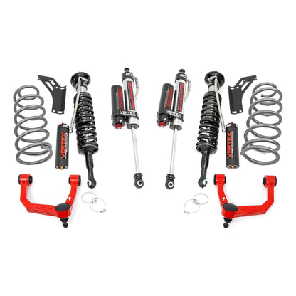 Rough Country Vertex Coilovers w/Vertex Shocks 3 Inch Lift Kit I 76650RED