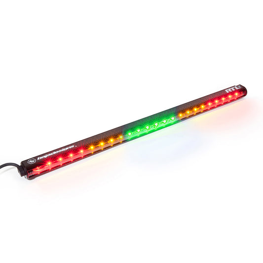 BAJA DESIGNS 30 Inch Light Bar RTL-G Solid Amber, Green Center, Flashing Amber Baja Designs I 103003